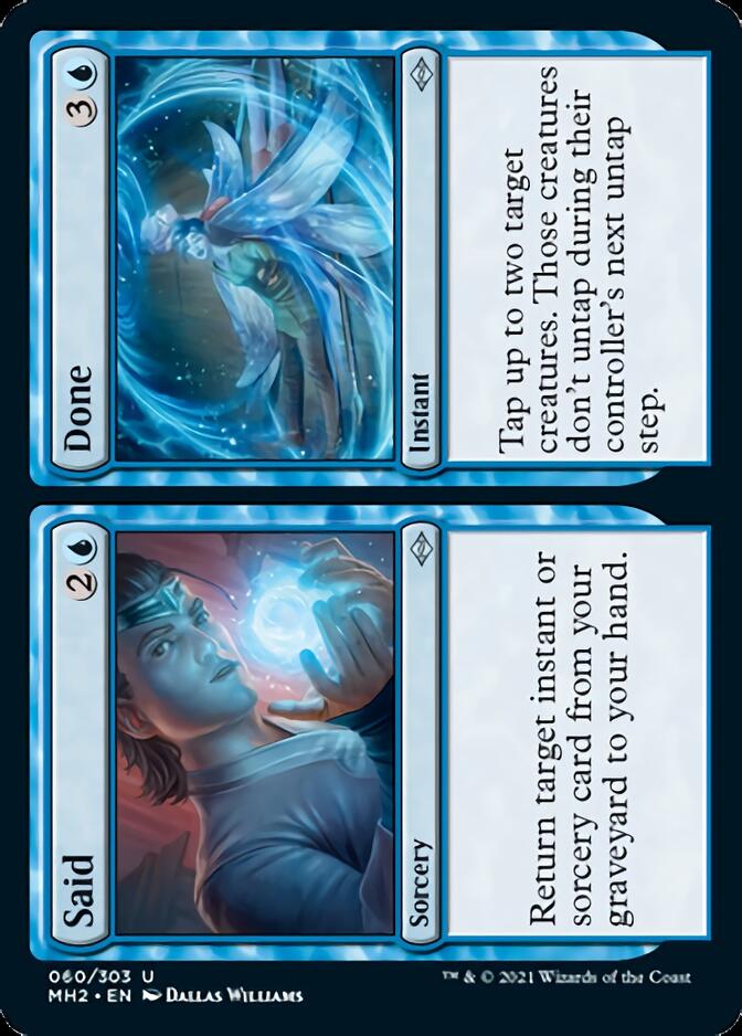 Said // Done [Modern Horizons 2] | Card Merchant Takapuna