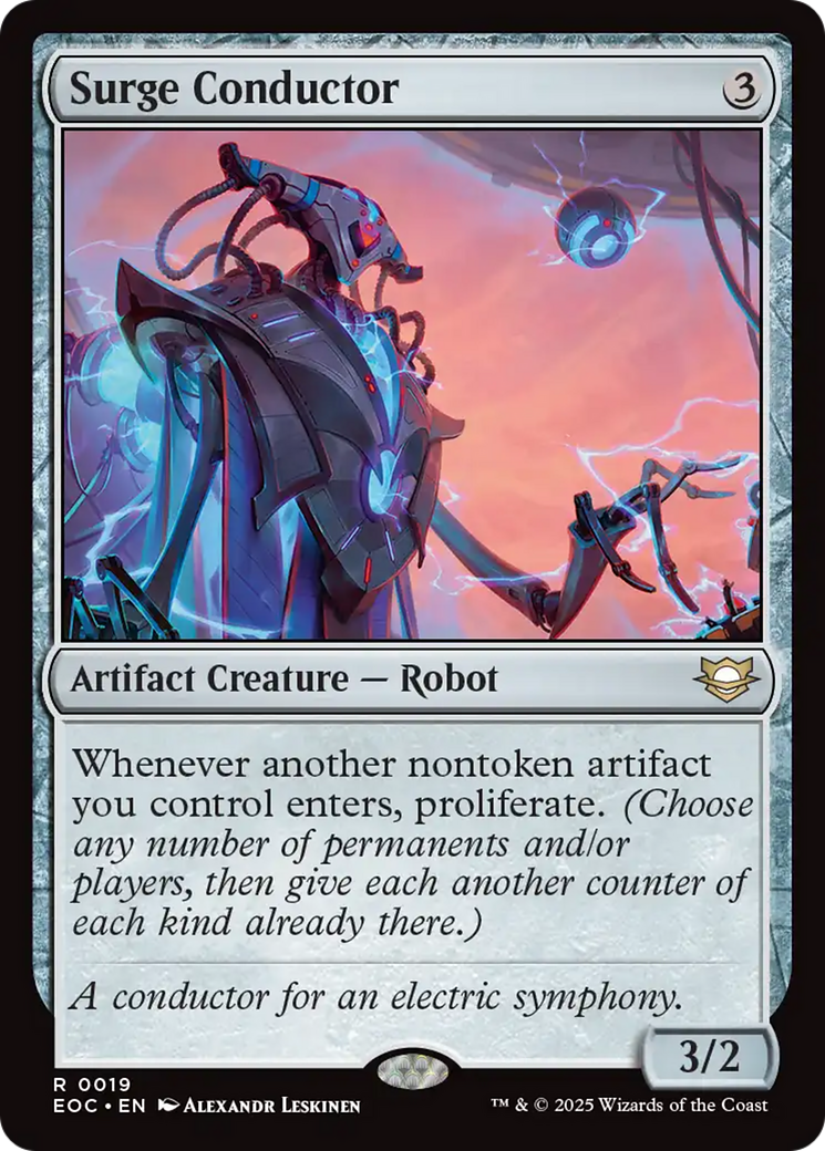 Surge Conductor [Edge of Eternities Commander] | Card Merchant Takapuna