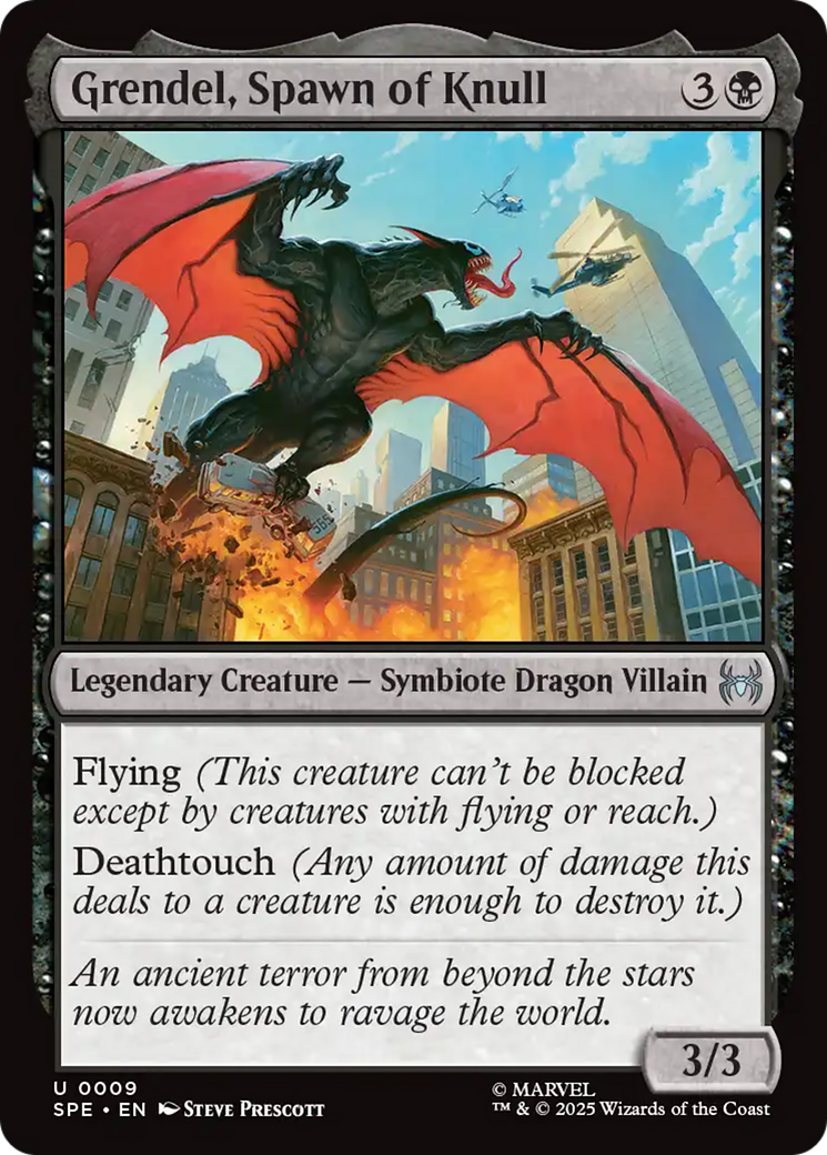 Grendel, Spawn of Knull [Marvel's Spider-Man: Eternal-Legal] | Card Merchant Takapuna