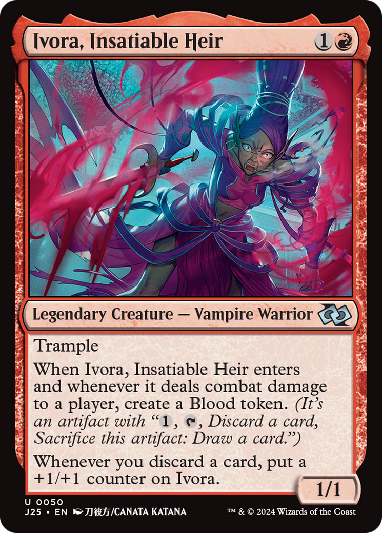 Ivora, Insatiable Heir (Anime) [Foundations Jumpstart] | Card Merchant Takapuna