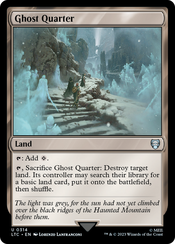 Ghost Quarter [The Lord of the Rings: Tales of Middle-Earth Commander] | Card Merchant Takapuna