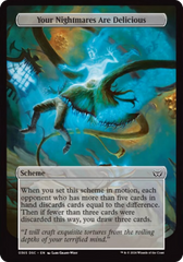 Your Nightmares are Delicious (Full Art) [Duskmourn: Archenemy] | Card Merchant Takapuna