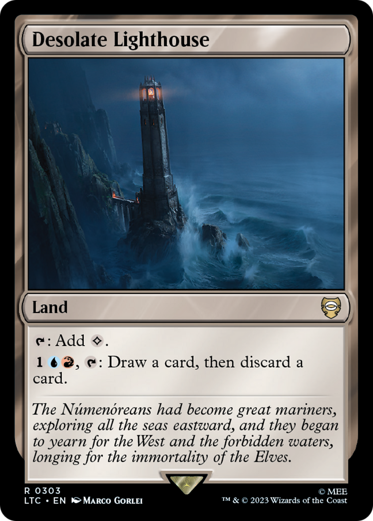 Desolate Lighthouse [The Lord of the Rings: Tales of Middle-Earth Commander] | Card Merchant Takapuna