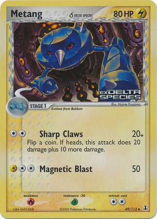 Metang (49/113) (Delta Species) (Stamped) [EX: Delta Species] | Card Merchant Takapuna