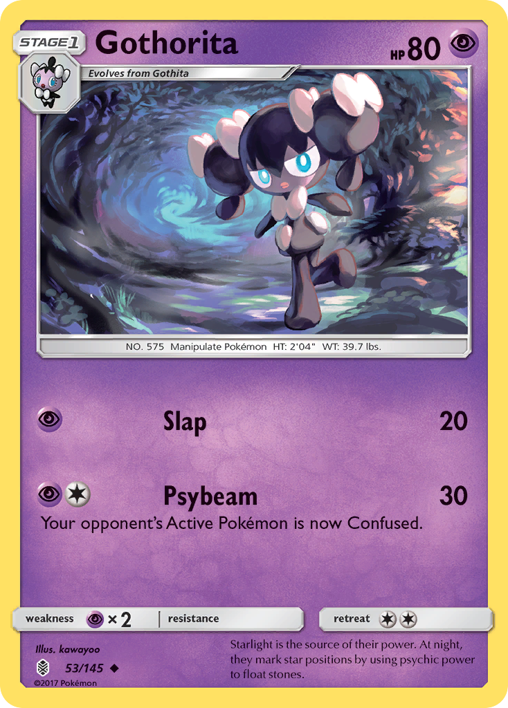 Gothorita (53/145) [Sun & Moon: Guardians Rising] | Card Merchant Takapuna