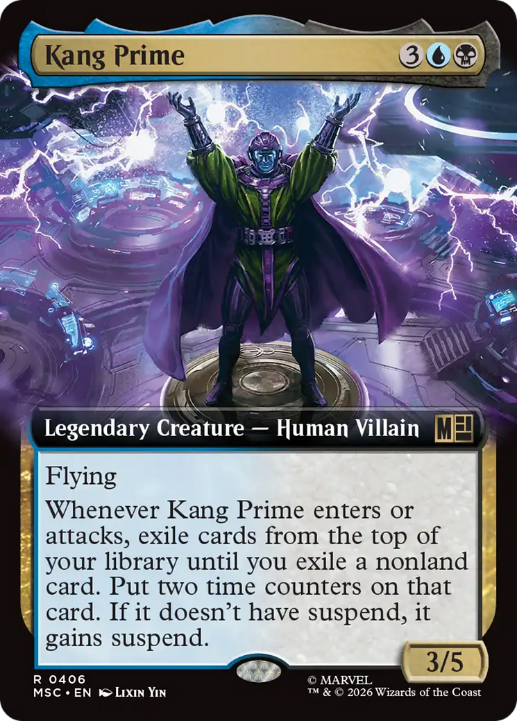 Kang Prime (Extended Art) [Marvel Super Heroes Commander] | Card Merchant Takapuna