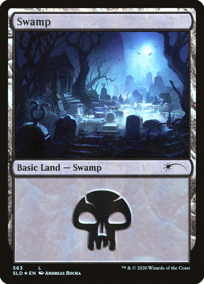 Swamp (Spooky) (563) [Secret Lair Drop Promos] | Card Merchant Takapuna