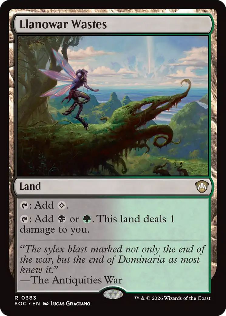 Llanowar Wastes [Secrets of Strixhaven Commander] | Card Merchant Takapuna