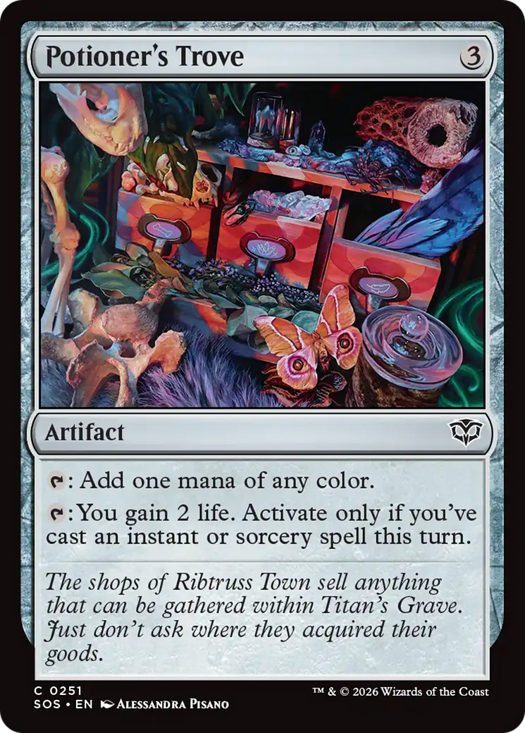 Potioner's Trove [Secrets of Strixhaven] | Card Merchant Takapuna