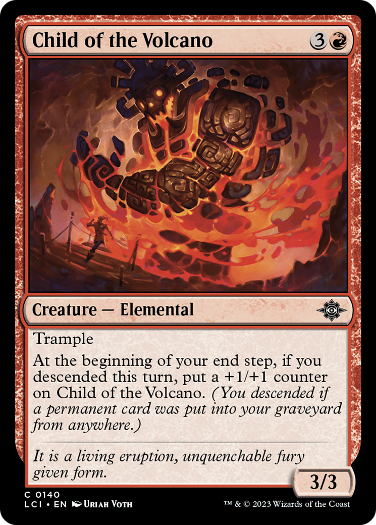 Child of the Volcano [The Lost Caverns of Ixalan] | Card Merchant Takapuna