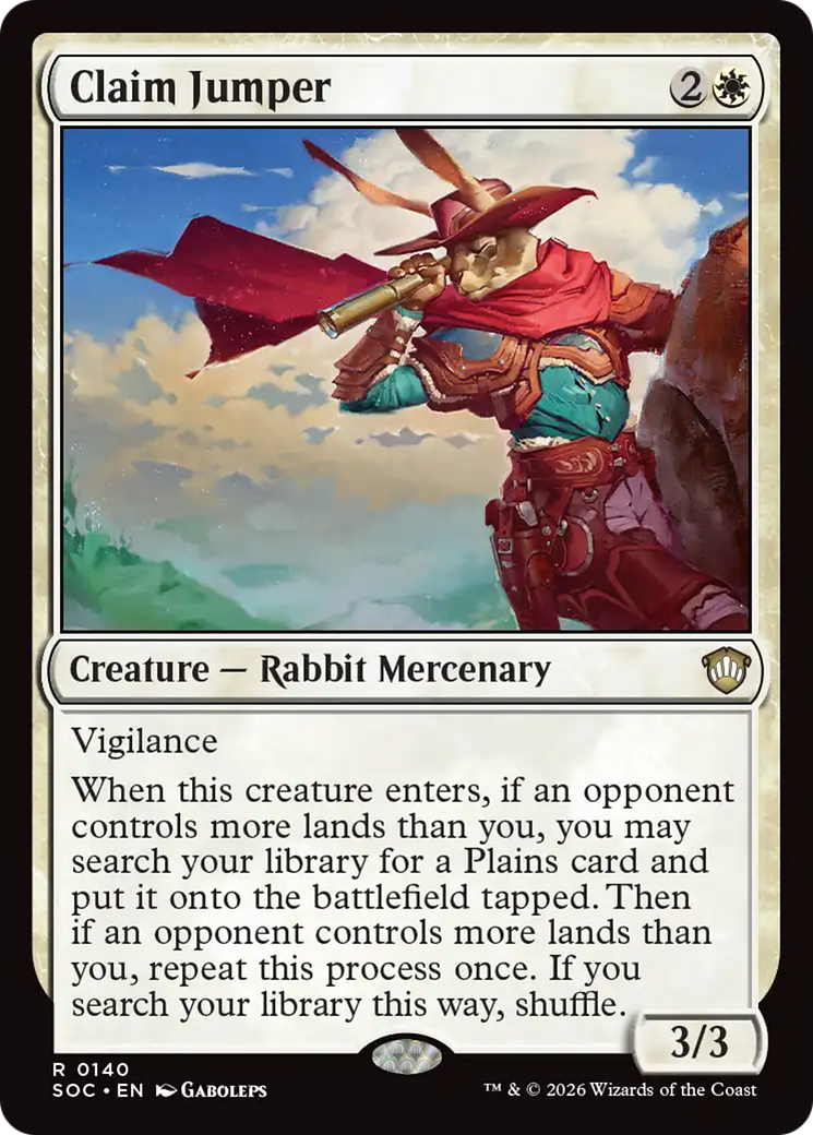 Claim Jumper [Secrets of Strixhaven Commander] | Card Merchant Takapuna