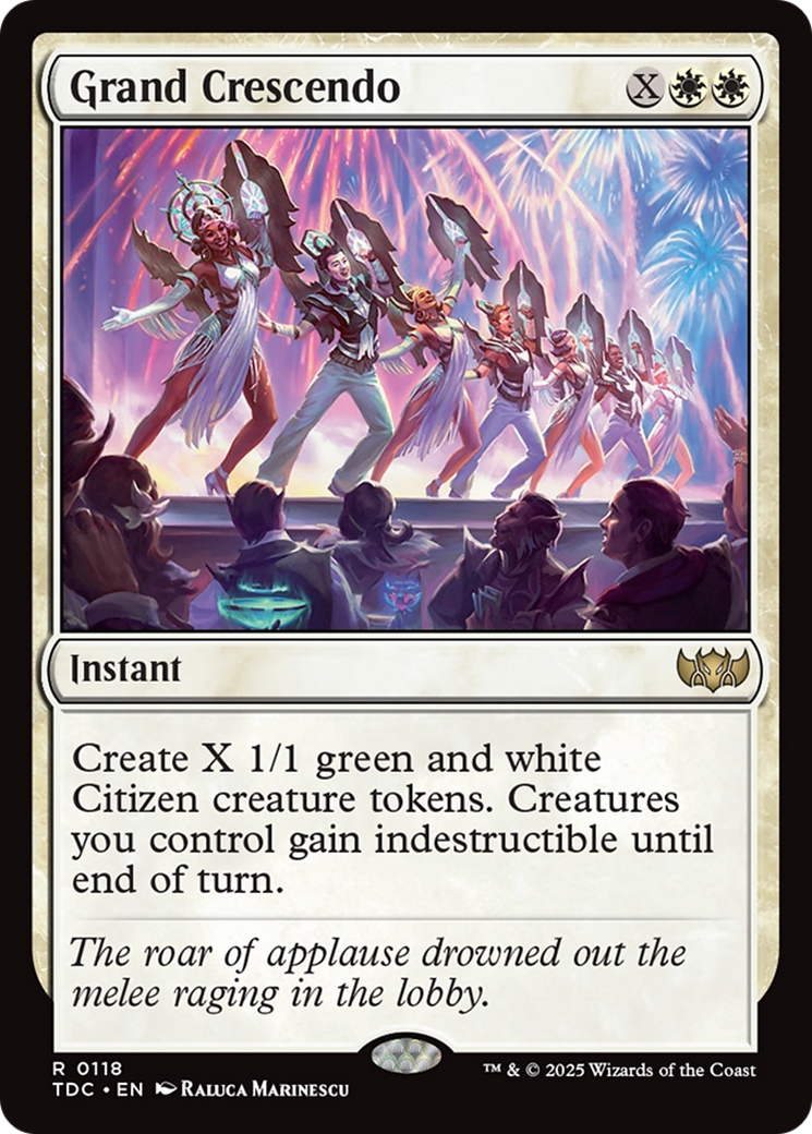 Grand Crescendo [Tarkir: Dragonstorm Commander] | Card Merchant Takapuna