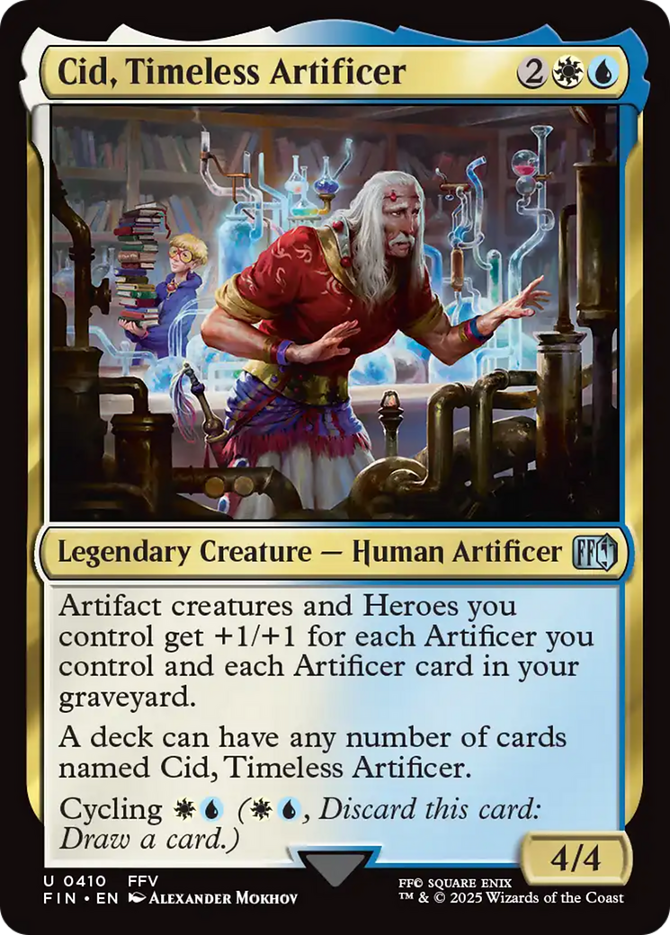 Cid, Timeless Artificer (0410) [FINAL FANTASY] | Card Merchant Takapuna