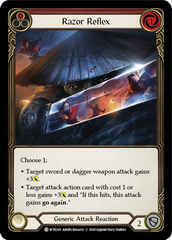Razor Reflex (Red) [U-WTR209] (Welcome to Rathe Unlimited)  Unlimited Rainbow Foil | Card Merchant Takapuna