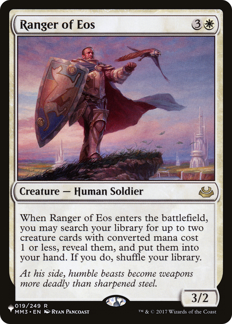 Ranger of Eos (MM3) [The List] | Card Merchant Takapuna