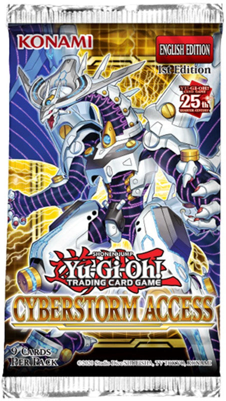 YGO Booster Pack - Cyberstorm Access (1st Edition) | Card Merchant Takapuna