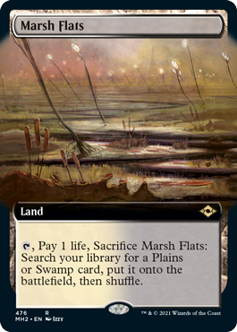 Marsh Flats (Extended Art) [Modern Horizons 2] | Card Merchant Takapuna