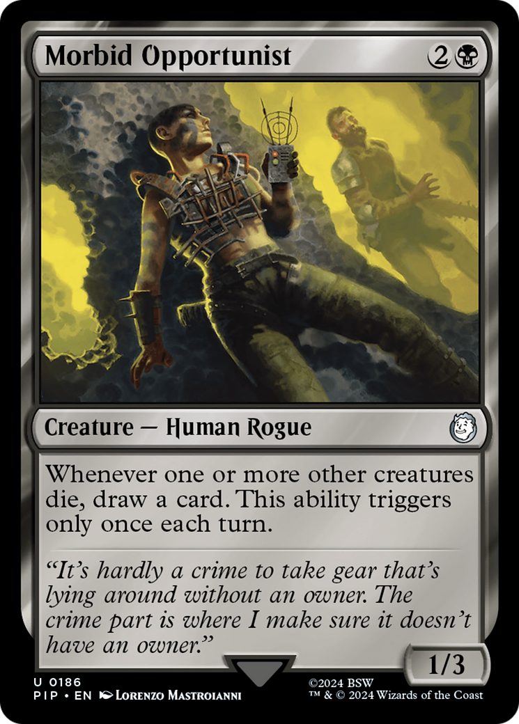 Morbid Opportunist [Fallout] | Card Merchant Takapuna