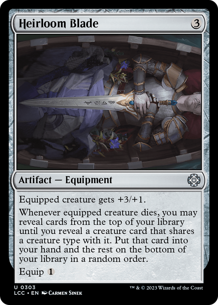 Heirloom Blade [The Lost Caverns of Ixalan Commander] | Card Merchant Takapuna