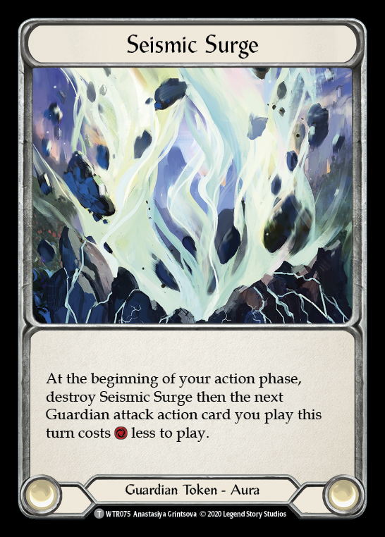 Seismic Surge [U-WTR075] (Welcome to Rathe Unlimited)  Unlimited Normal | Card Merchant Takapuna