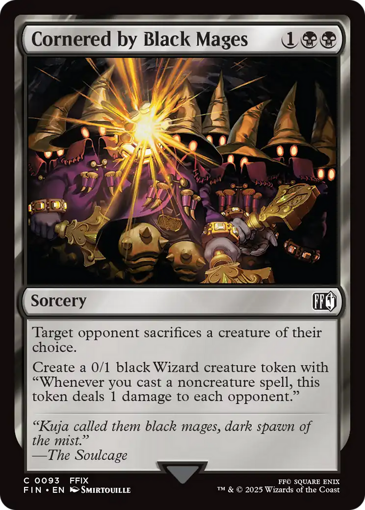 Cornered by Black Mages [FINAL FANTASY] | Card Merchant Takapuna