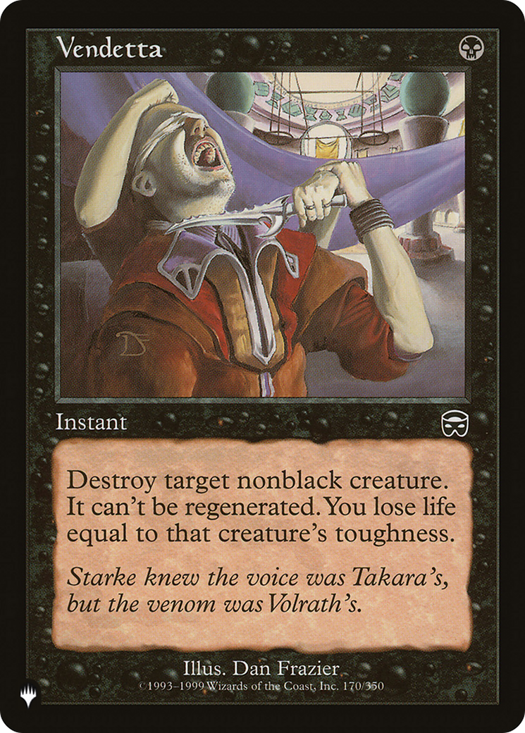 Vendetta [The List] | Card Merchant Takapuna