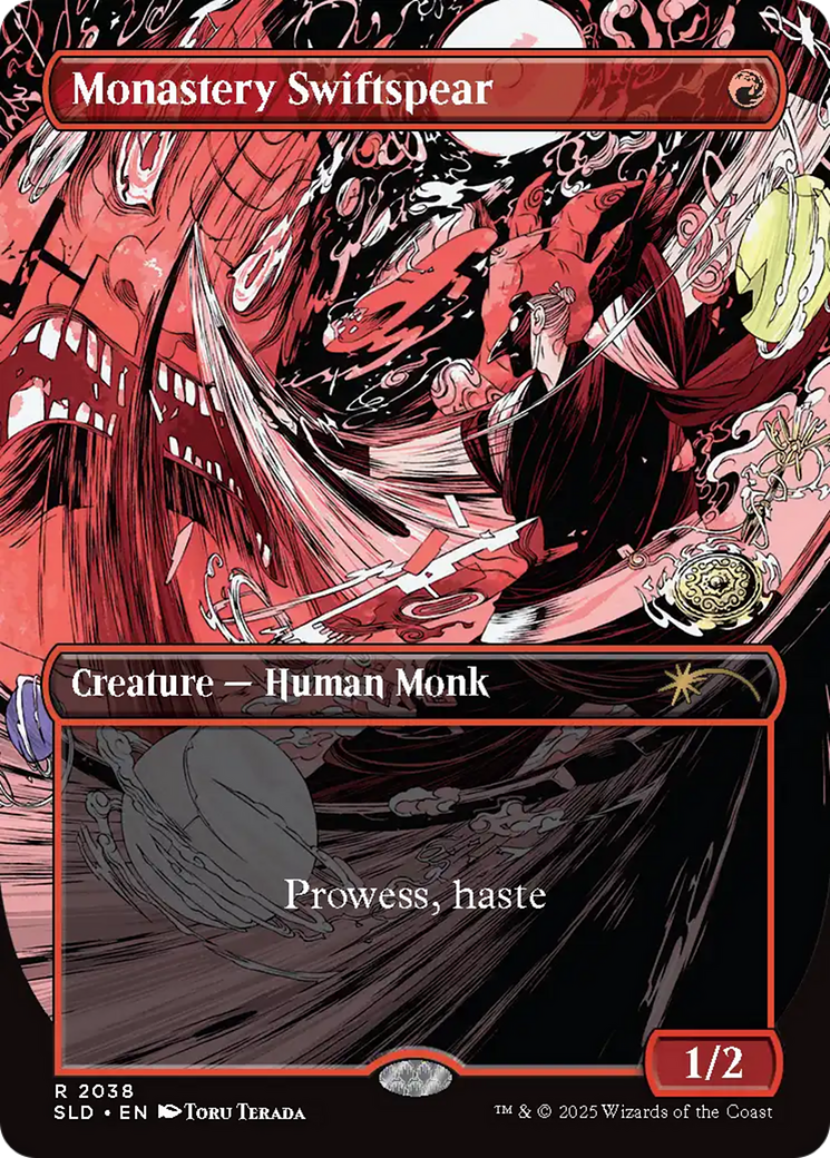 Monastery Swiftspear (2038) (Rainbow Foil) [Secret Lair Drop Series] | Card Merchant Takapuna