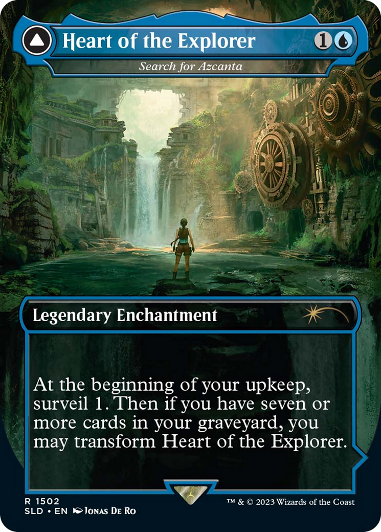Heart of the Explorer - Search for Azcanta [Secret Lair Drop Series] | Card Merchant Takapuna