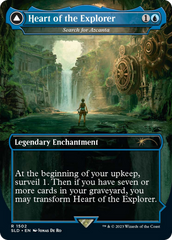 Heart of the Explorer - Search for Azcanta [Secret Lair Drop Series] | Card Merchant Takapuna