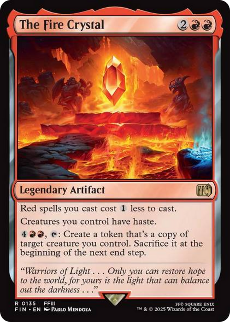 The Fire Crystal [FINAL FANTASY] | Card Merchant Takapuna