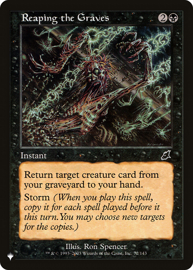 Reaping the Graves [The List] | Card Merchant Takapuna