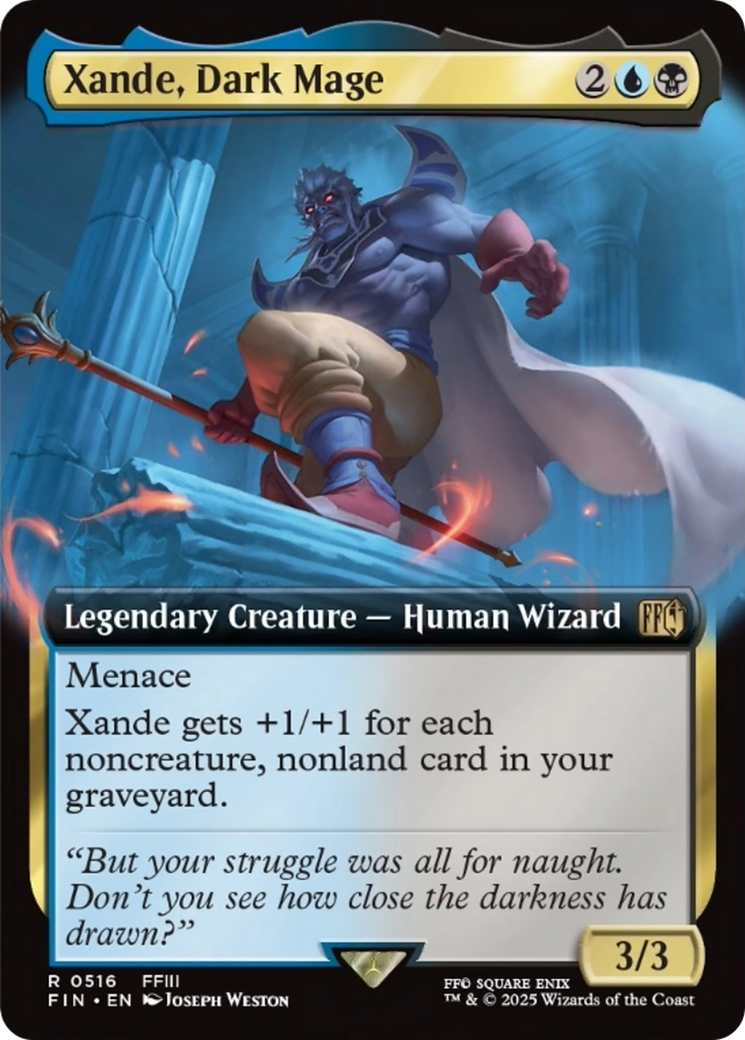 Xande, Dark Mage (Extended Art) [FINAL FANTASY] | Card Merchant Takapuna