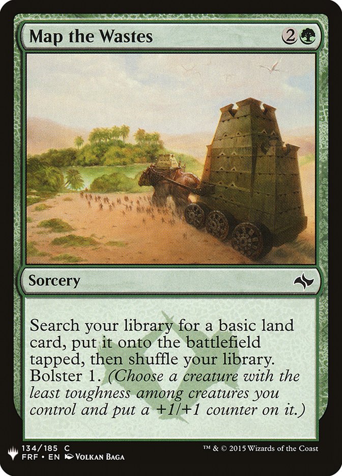 Map the Wastes [Mystery Booster] | Card Merchant Takapuna