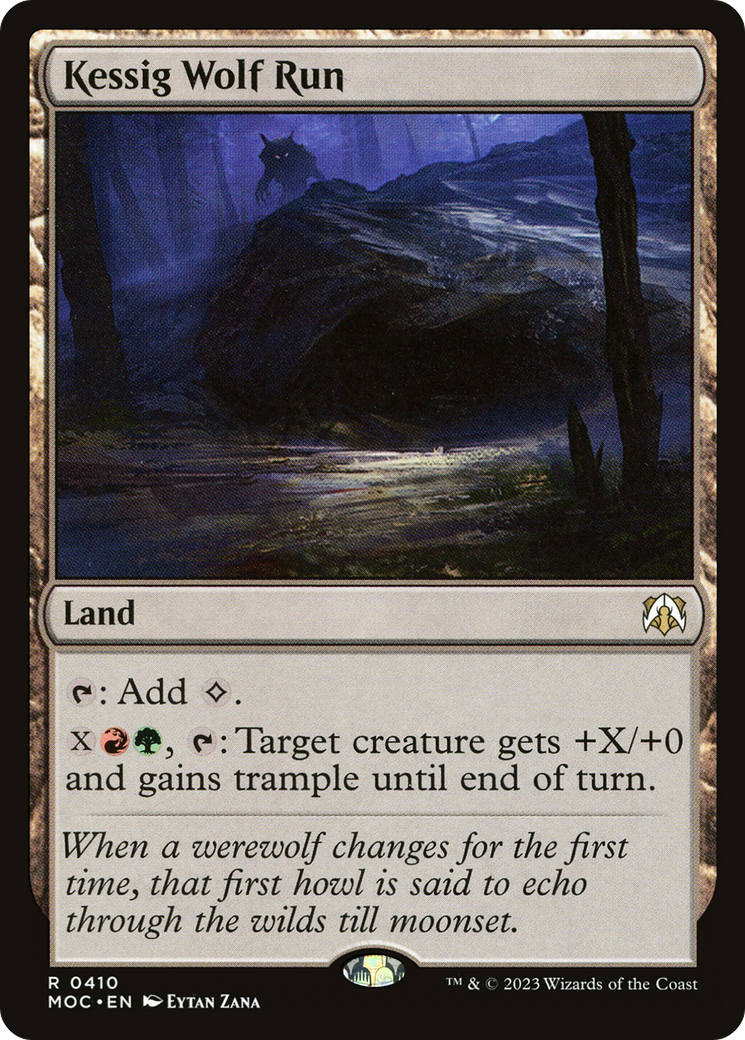 Kessig Wolf Run [March of the Machine Commander] | Card Merchant Takapuna