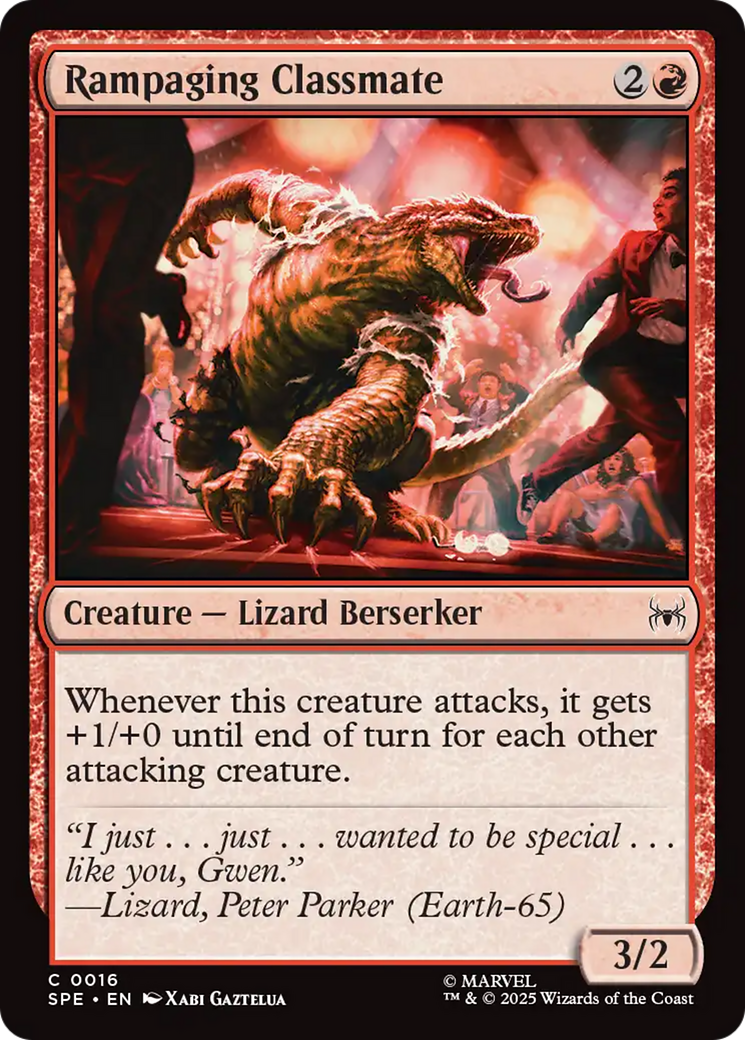 Rampaging Classmate [Marvel's Spider-Man: Eternal-Legal] | Card Merchant Takapuna