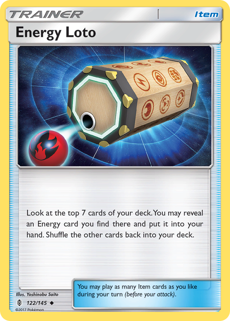 Energy Loto (122/145) [Sun & Moon: Guardians Rising] | Card Merchant Takapuna
