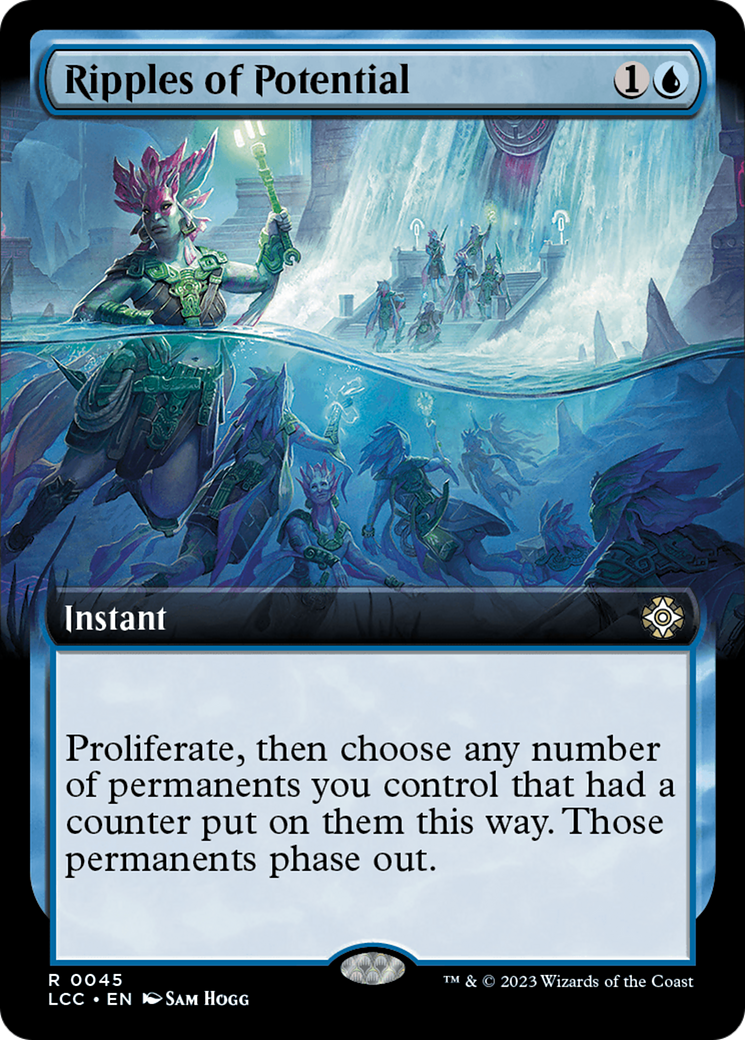 Ripples of Potential (Extended Art) [The Lost Caverns of Ixalan Commander] | Card Merchant Takapuna