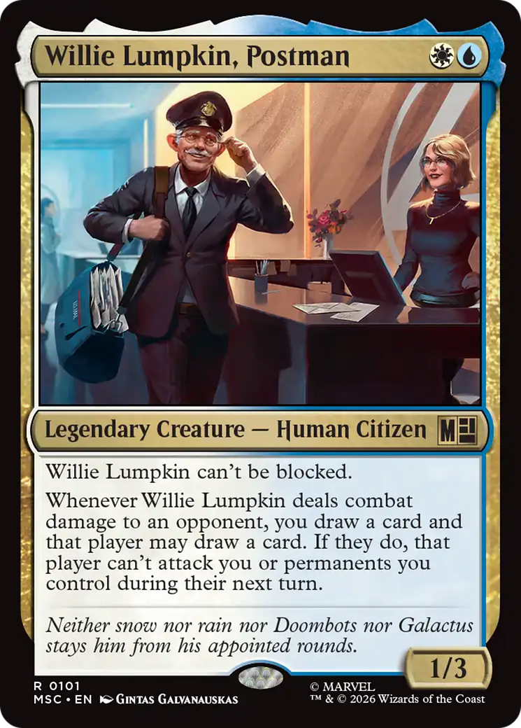 Willie Lumpkin, Postman [Marvel Super Heroes Commander] | Card Merchant Takapuna