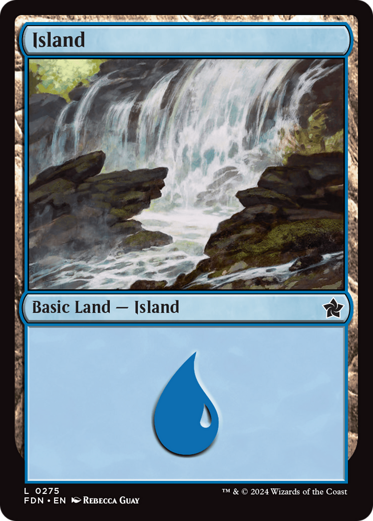 Island (0275) [Foundations] | Card Merchant Takapuna