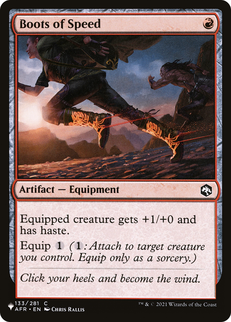 Boots of Speed [The List] | Card Merchant Takapuna