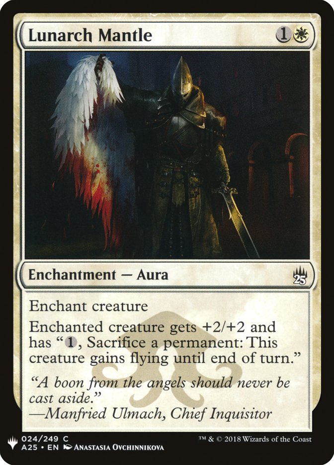 Lunarch Mantle [Mystery Booster] | Card Merchant Takapuna