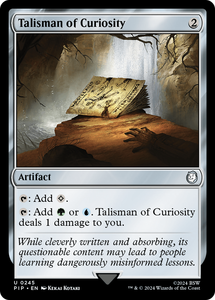 Talisman of Curiosity [Fallout] | Card Merchant Takapuna