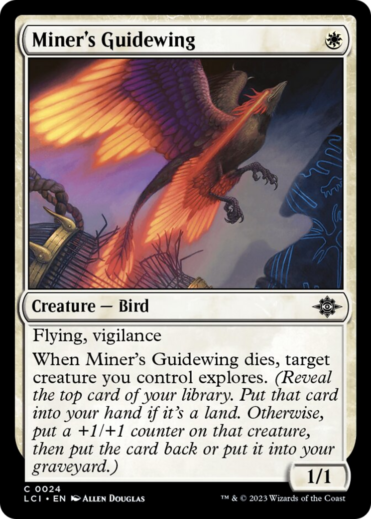 Miner's Guidewing [The Lost Caverns of Ixalan] | Card Merchant Takapuna