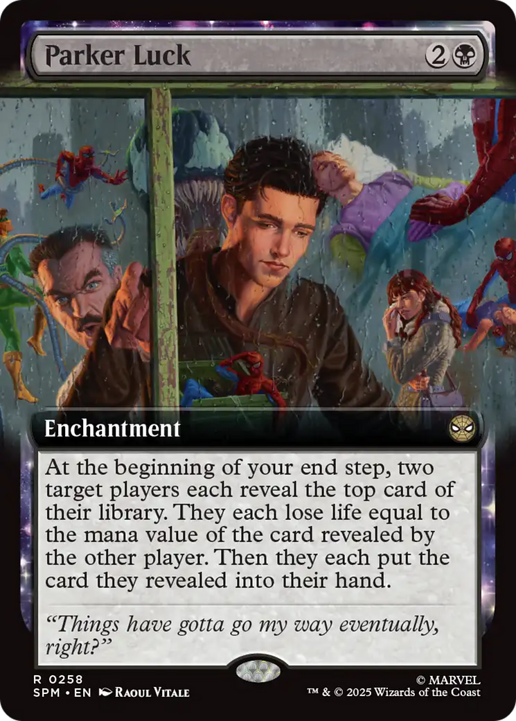 Parker Luck (Extended Art) [Marvel's Spider-Man] | Card Merchant Takapuna