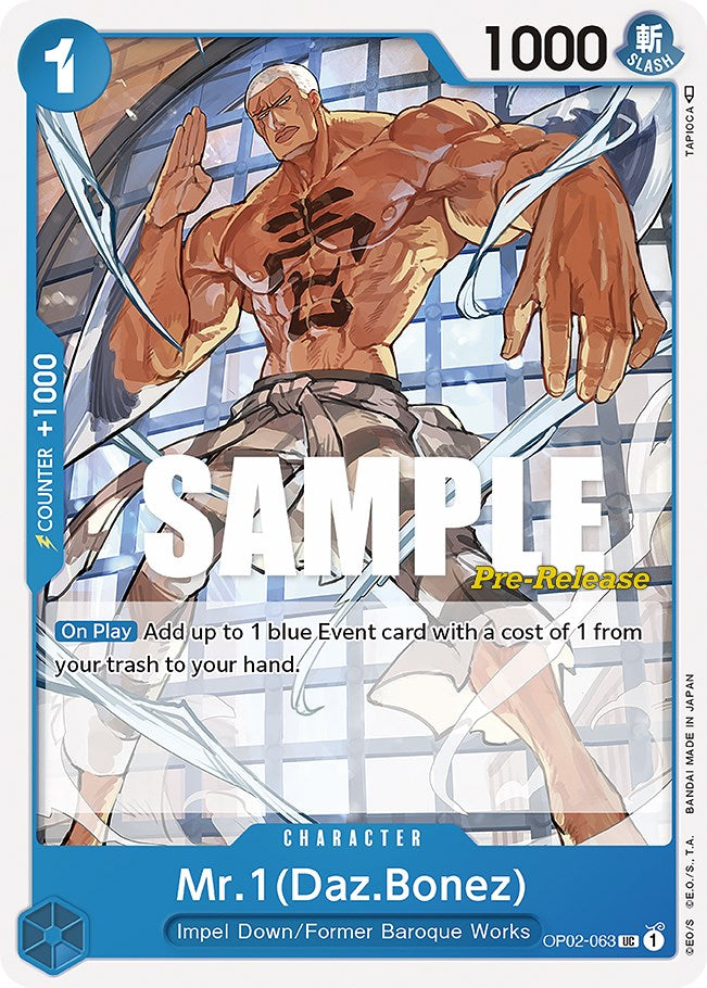 Mr.1 (Daz.Bonez) [Paramount War Pre-Release Cards] | Card Merchant Takapuna