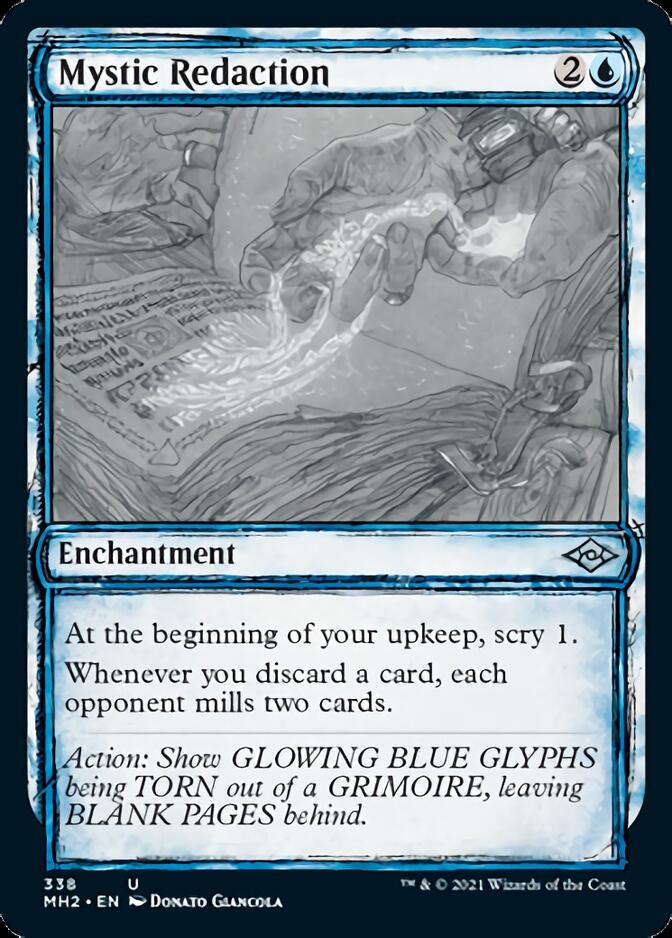 Mystic Redaction (Sketch) [Modern Horizons 2] | Card Merchant Takapuna