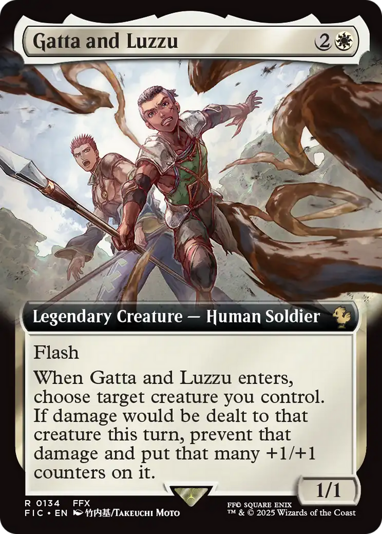 Gatta and Luzzu (Extended Art) [FINAL FANTASY Commander] | Card Merchant Takapuna
