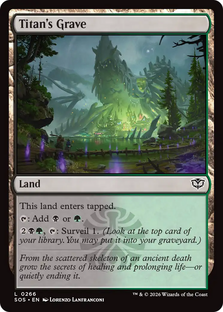 Titan's Grave [Secrets of Strixhaven] | Card Merchant Takapuna