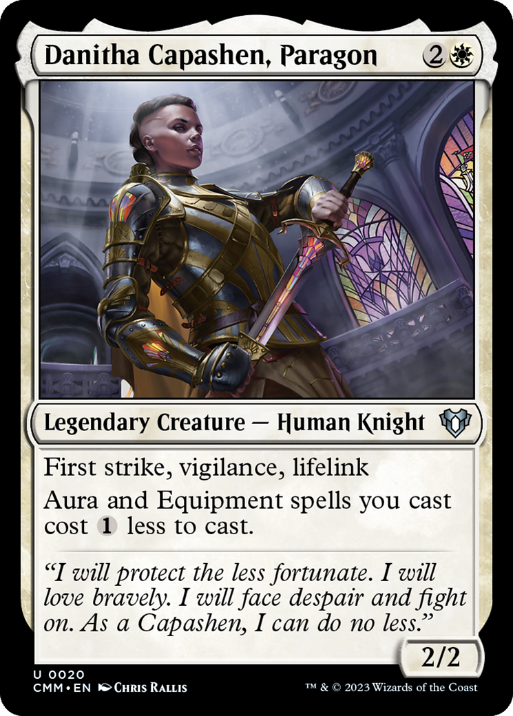 Danitha Capashen, Paragon [Commander Masters] | Card Merchant Takapuna