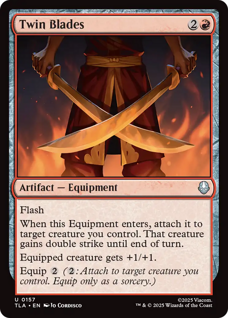Twin Blades [Avatar: The Last Airbender] | Card Merchant Takapuna